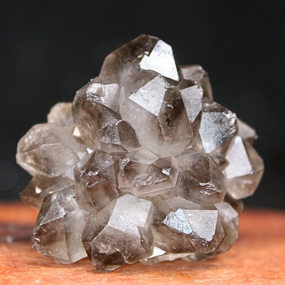 Rare Smokey Amethyst Flower Crystal Cluster 42g Collector Mineral Specimen