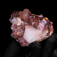 Phantom Quartz Crystal Cluster 120g 7x5 cm Natural Clear Healing Mineral India