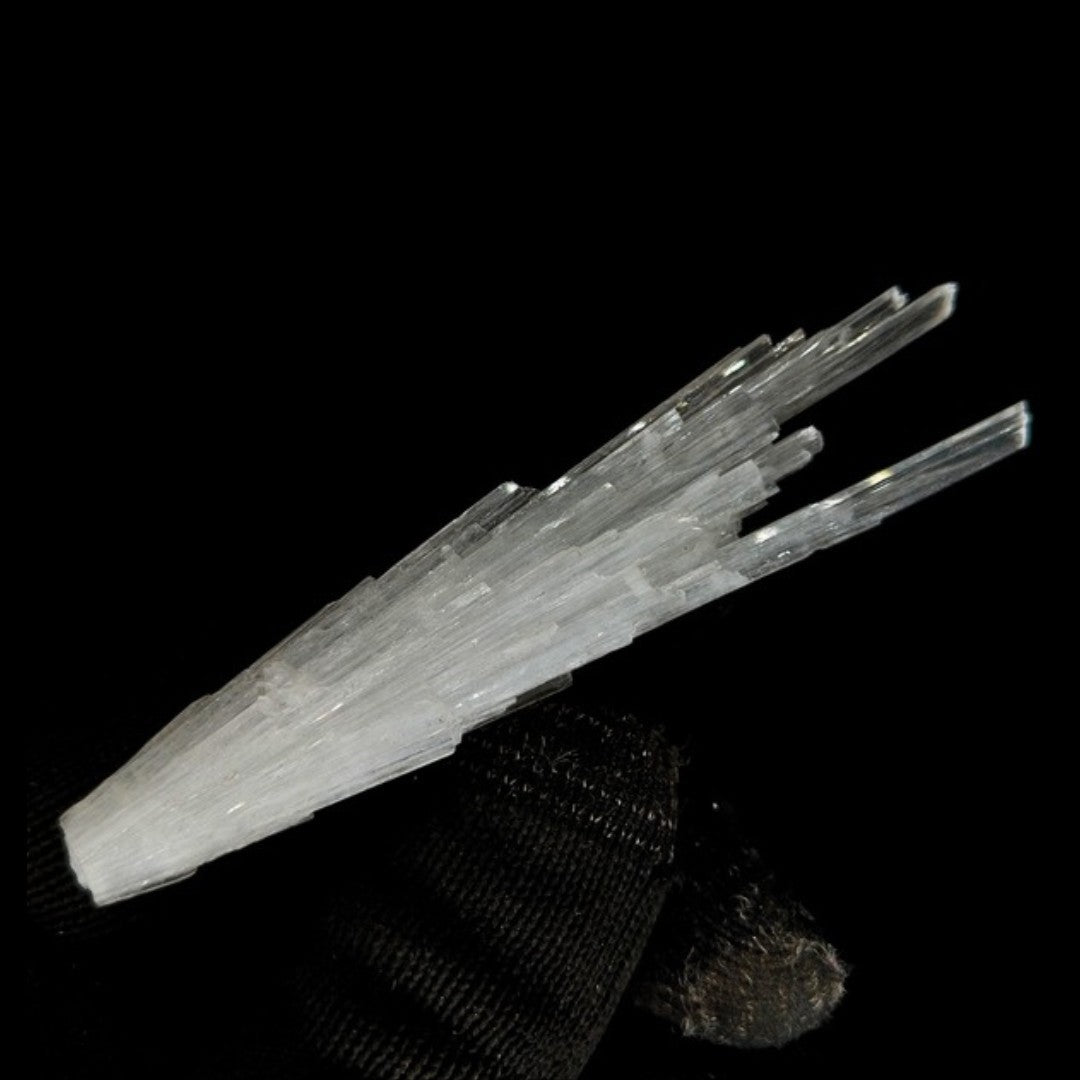 Natural Scolecite Healing Cluster 10g White Zeolite Mineral from India