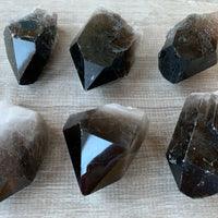Extra Large Natural Smoky Quartz Crystal Points, 2-3 Inches Smoky Quartz Point