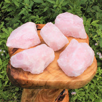 JUMBO Rose Quartz Raw Natural Crystal Specimen: 1 - 2 lb HUGE Chunk (Love Stone)