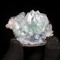 68g Green Apophyllite Crystal Cluster Natural Healing Stone Mineral India