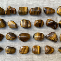 Grade A++ Gold Tiger Eye Tumbled Stones, 1"-1.5" Tumbled Tiger Eye,Pick How Many