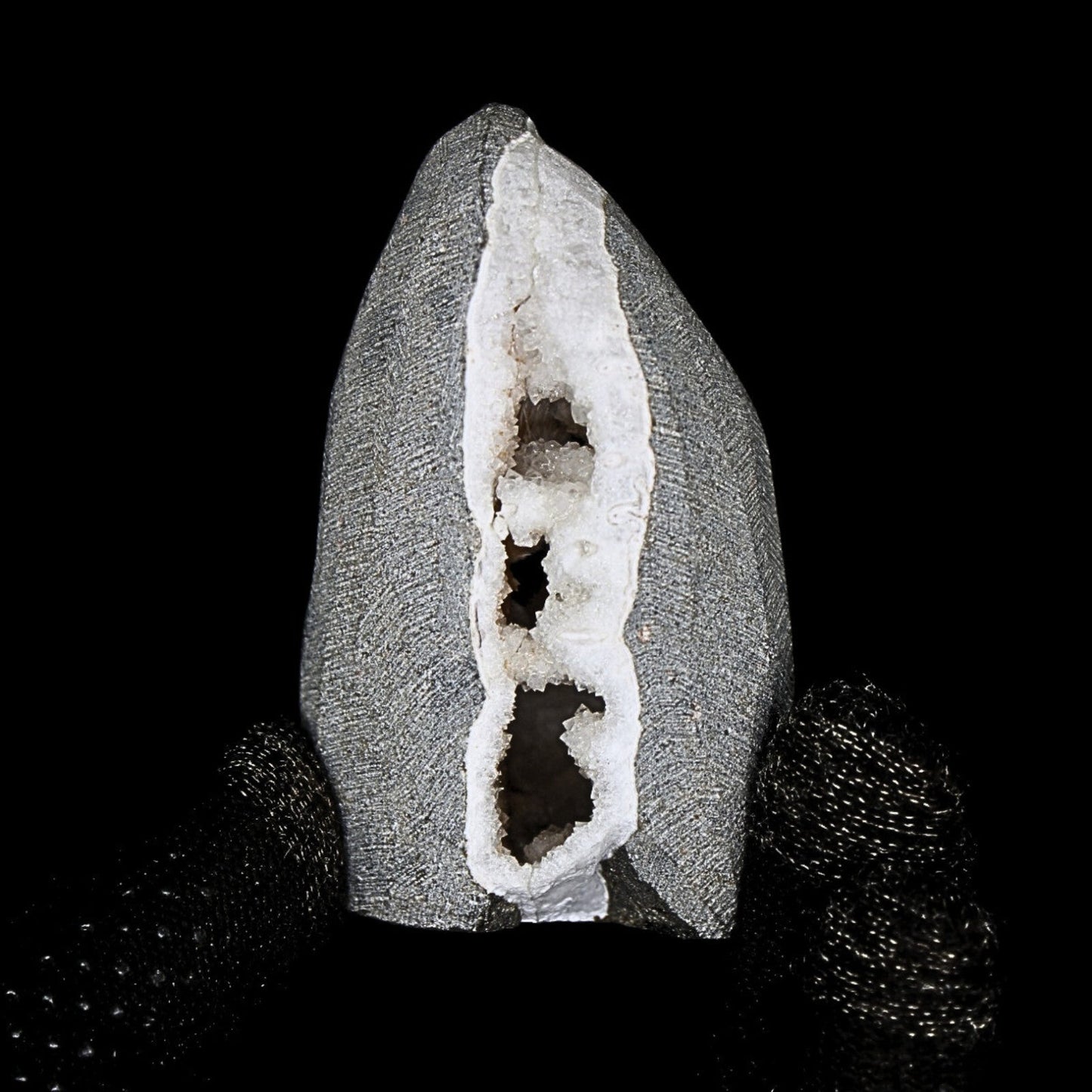 Scolecite Geode 155g 7x5cm Natural Healing Crystal India Mineral Gift