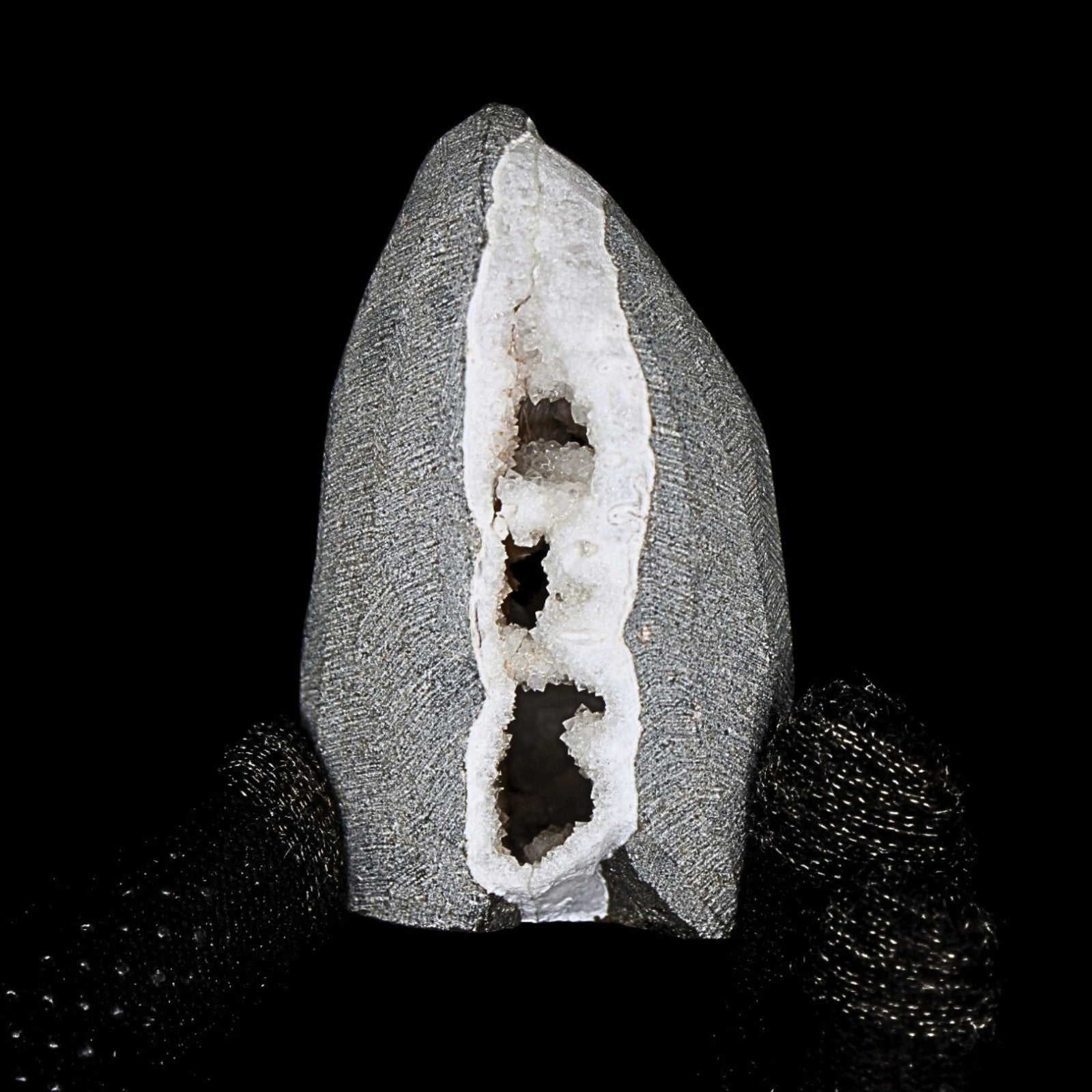 Scolecite Geode 155g 7x5cm Natural Healing Crystal India Mineral Gift