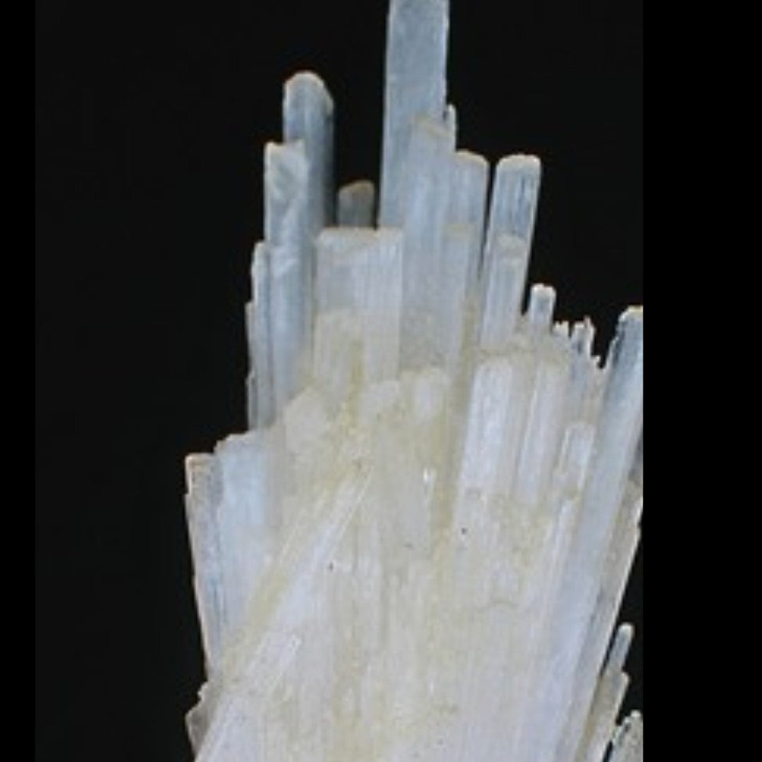 Natural Scolecite Cluster 92g White Zeolite Crystal Mineral from India