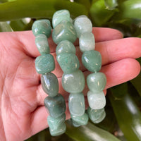 Wholesale Grade A++ Gemstone Nugget Bracelet, Choose from 18 Gemstone Types