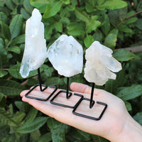 Clear Quartz Cluster Natural Crystal Décor Premium Raw Quartz from india