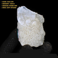 130g Himalayan Clear Quartz Cluster Healing Crystal Mineral Specimen 8x6 cm