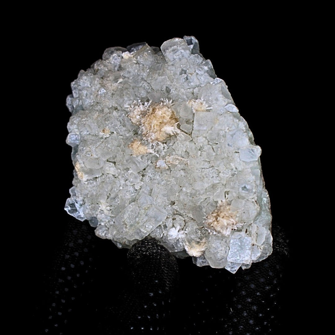 Apophyllite Heulandite Mordenite 130g Mineral Specimen Geode India 9x7.5cm