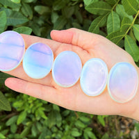 Natural Crystal Worry Stone: Choose Gemstone (Crystal Healing Pocket Stone)