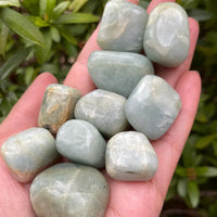 1/2 Lb Lot Tumbled Stones, 0.75-1.25" Crystal Healing Stones, Choose Stone Type