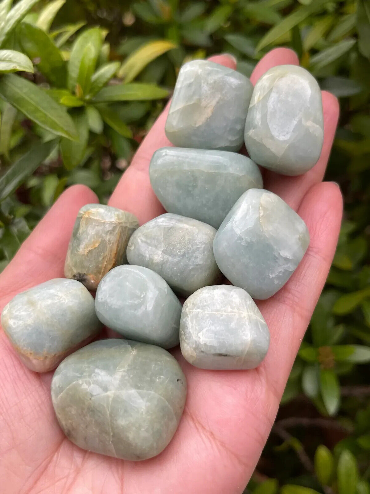 1/2 Lb Lot Tumbled Stones, 0.75-1.25" Crystal Healing Stones, Choose Stone Type