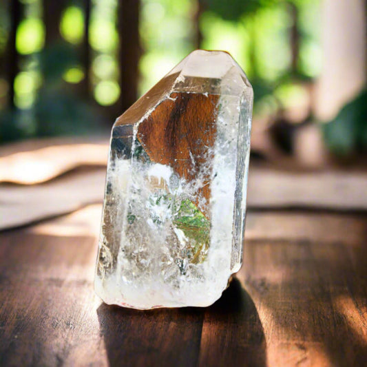 Clear Quartz Crystal 15g | Energy Amplifier Stone for Healing & Meditation