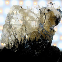 Calcite Rainbow Inclusion on Mordenite 160g Rare Indian Mineral Specimen