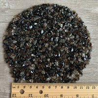 Grade A++ Smoky Quartz Semi Tumbled Gemstone Mini Chip 3- 6mm,Wholesale Bulk Lot
