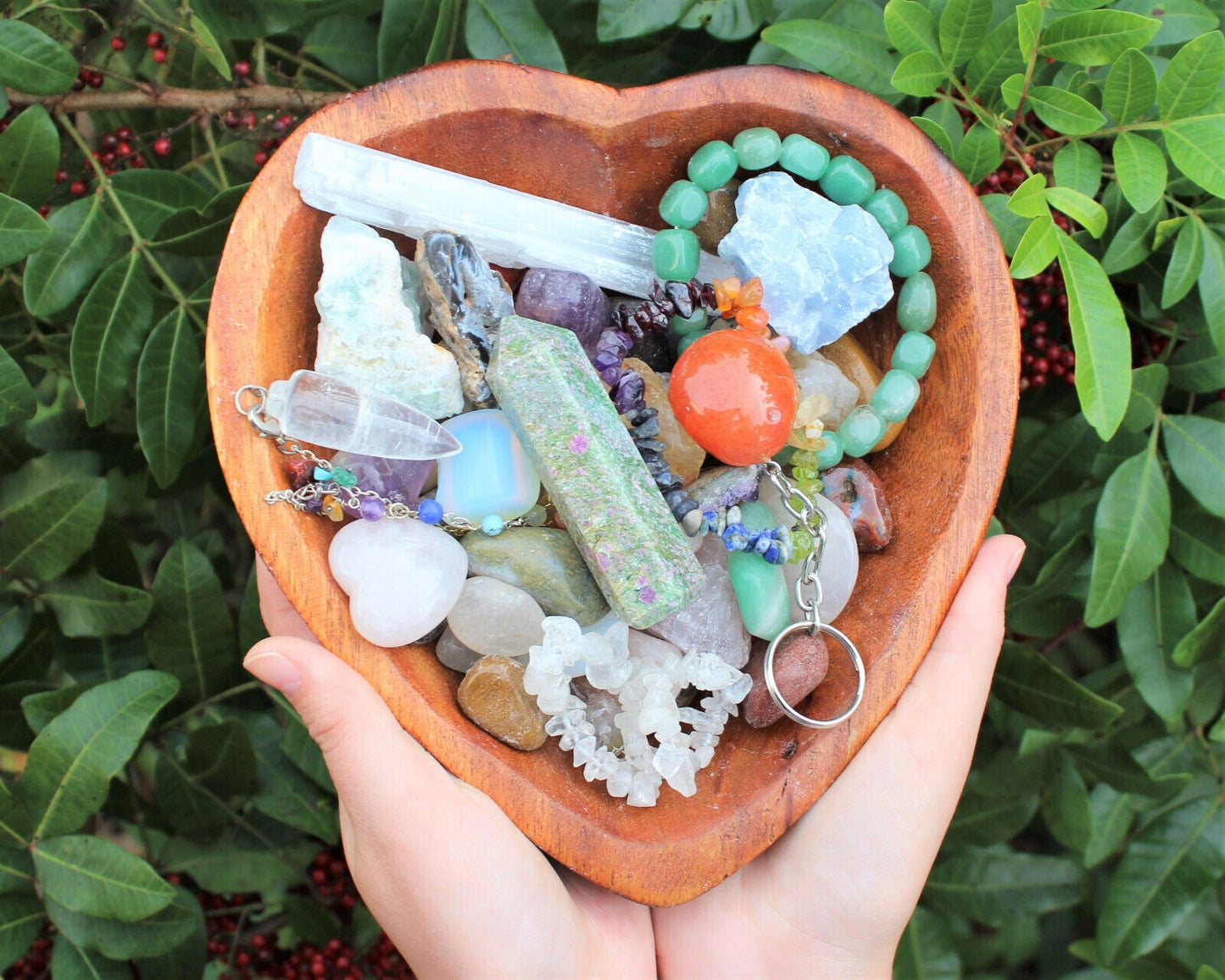 Crystal Confetti Scoop: Crystal Mix, Gemstones - Tumbled & Rough Stones, Gifts!