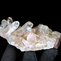 Himalayan Quartz Cluster 158g – Natural Clear Crystal 10x6 cm from India