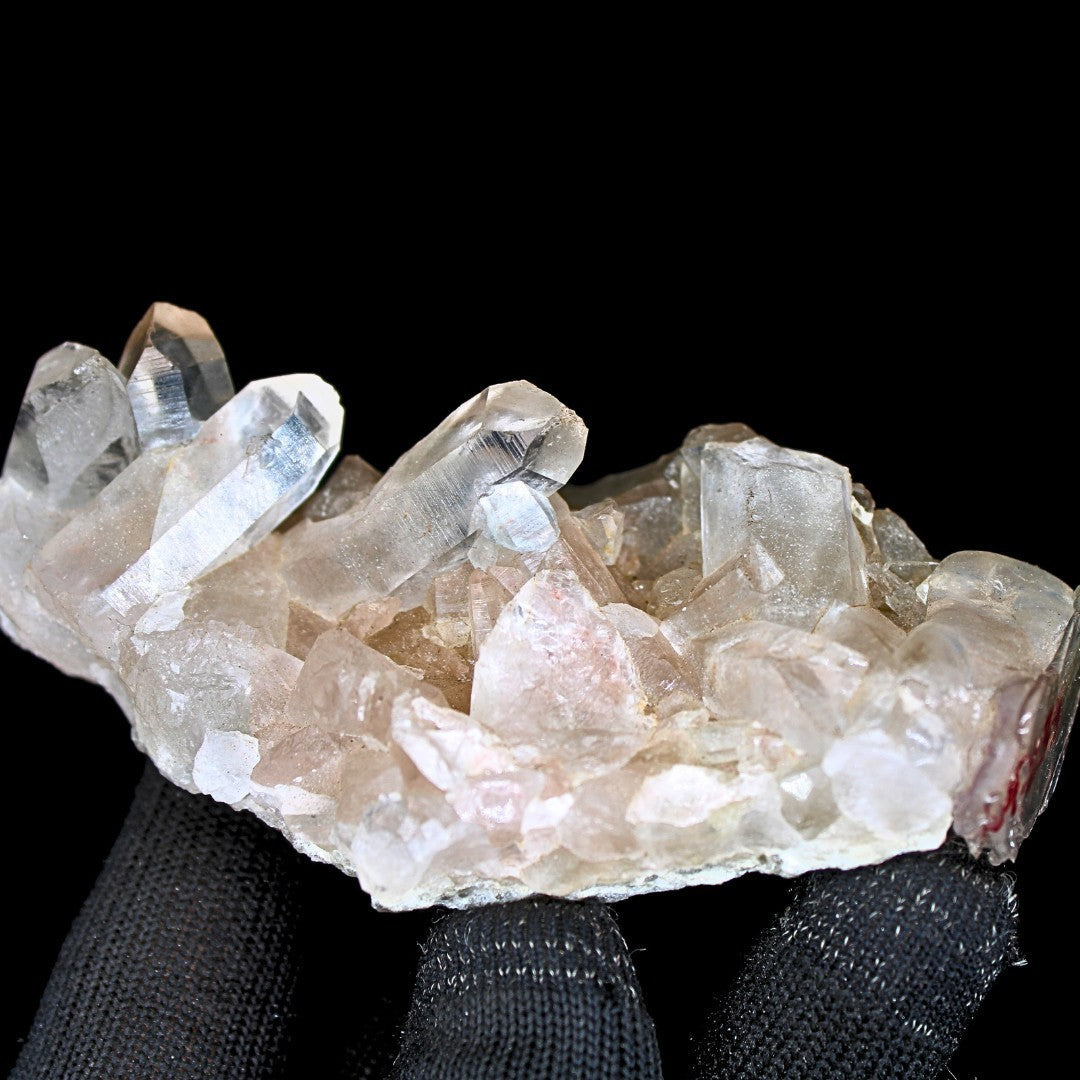 Himalayan Quartz Cluster 158g – Natural Clear Crystal 10x6 cm from India