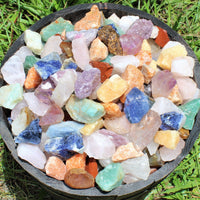 1000 Carat Bulk Lot Brazil Mix - Bulk Natural Rough Tumbler Rocks Stones