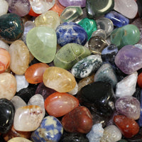 Assorted Mixed Tumbled Stones 1 lb Wholesale Bulk Lot MEDIUM Chakra Reiki 16 oz