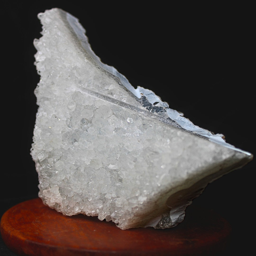 Apophyllite Quartz Cluster 476g Natural Raw Healing Mineral Crystal 16x8 cm