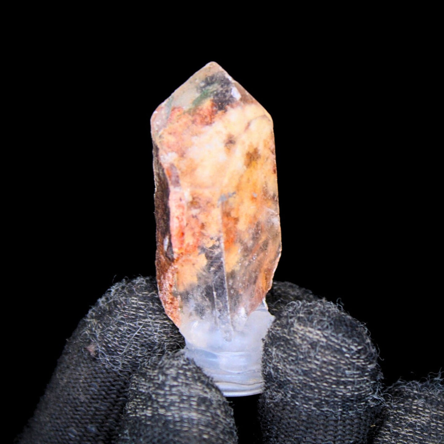 Himalayan Chlorite Quartz 20g 5x2cm – Rare red Phantom Crystal Mineral