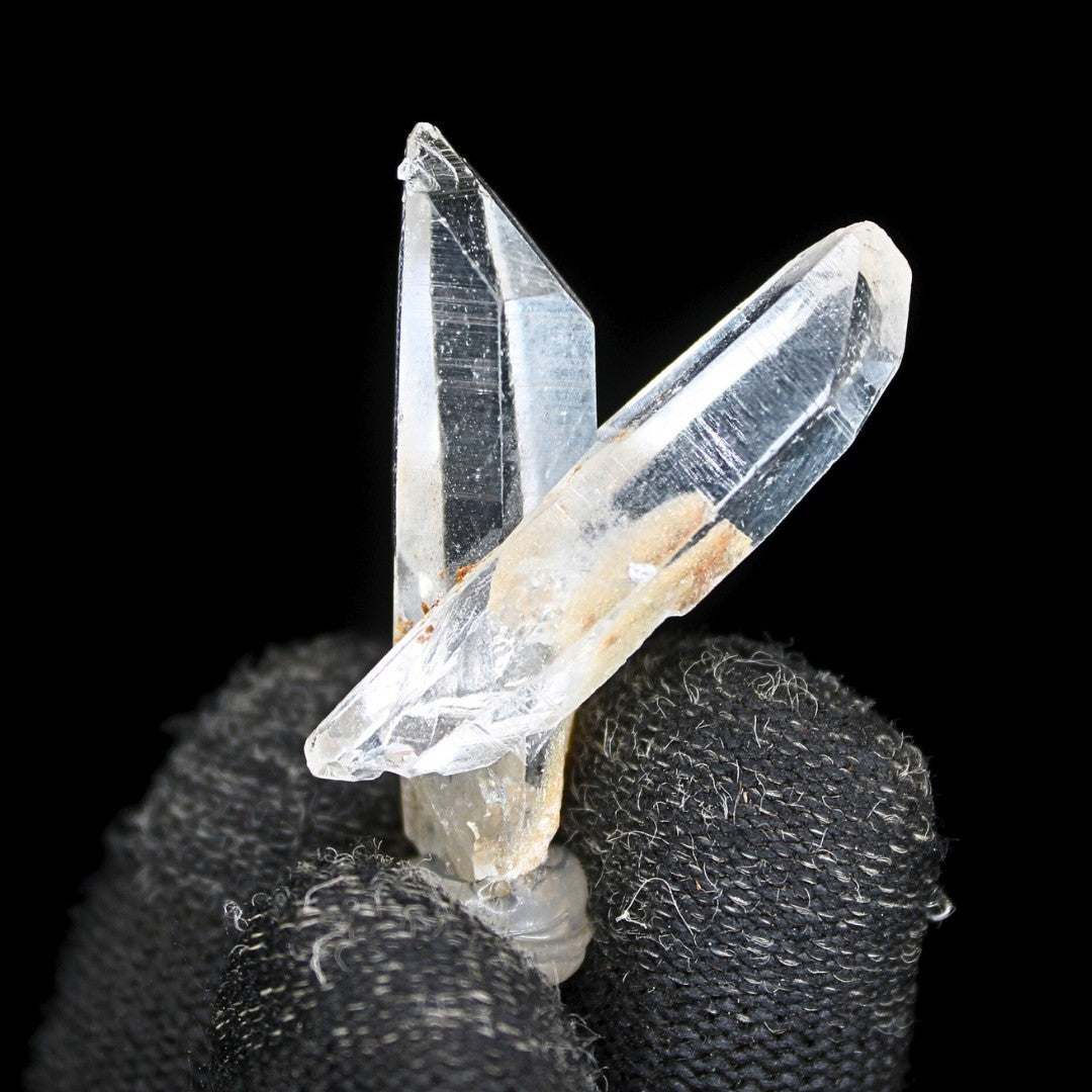 Natural Clear Quartz Crystal 8g Rare Mini Mineral Specimen 3x2 cm India
