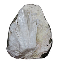 Natural Scolecite Geode 110g Raw Crystal Healing Mineral from India