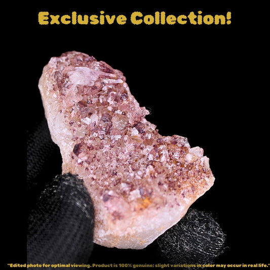 53g Phantom Quartz Cluster 6x3 cm Rare Natural Inclusion Crystal