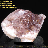 Phantom Quartz Crystal 174g 8x5 cm Natural Raw Cluster Healing Specimen