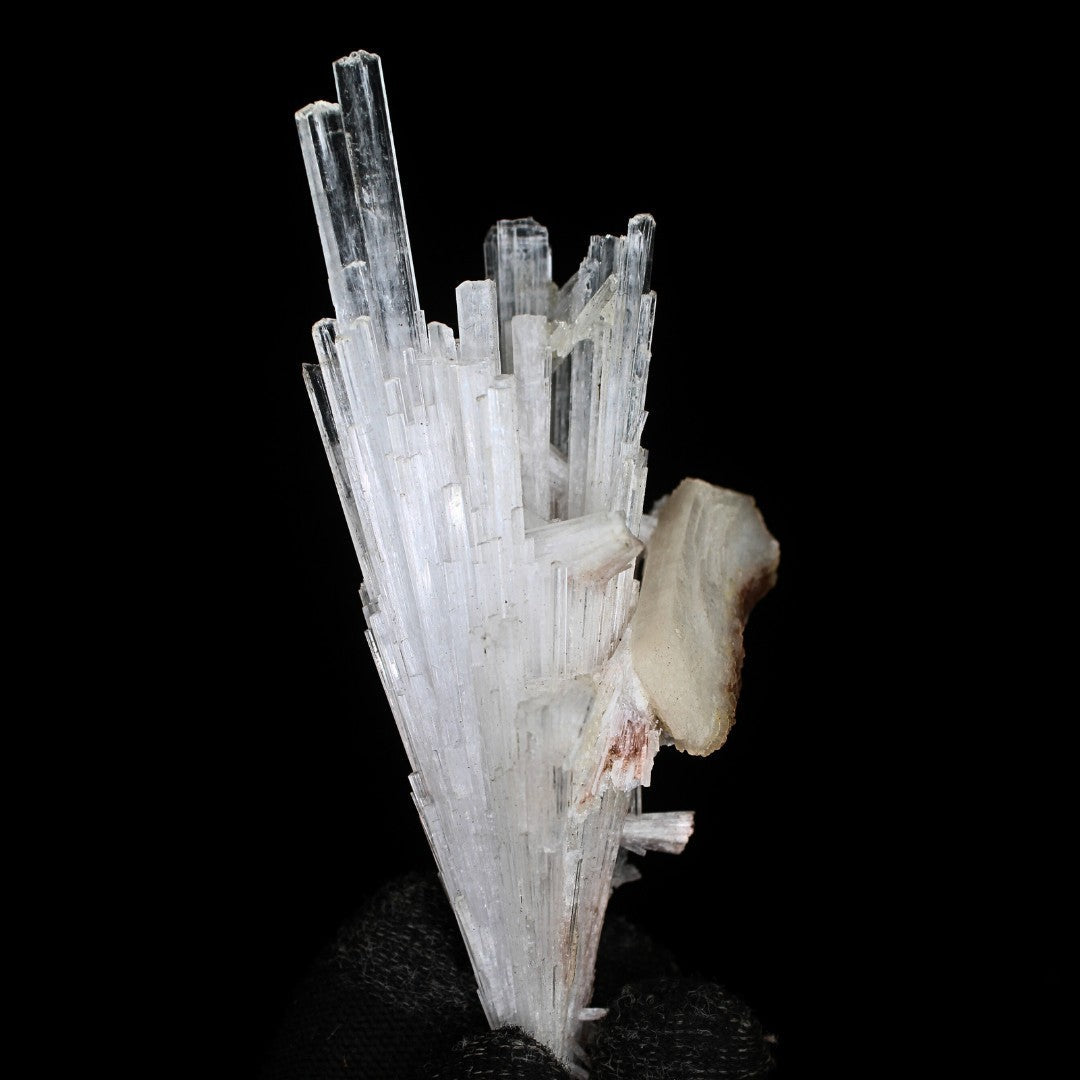 Natural Scolecite Cluster Stone 44g 10x4 cm Calming Energy for Meditation