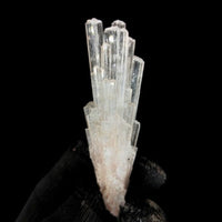 Rare Scolecite Raw Cluster 15g Zeolite Mineral Specimen from India 8x2x2cm