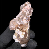 Smokey Quartz with Hematite Cluster 90g Rare Mineral Specimen 9x5x5 cm