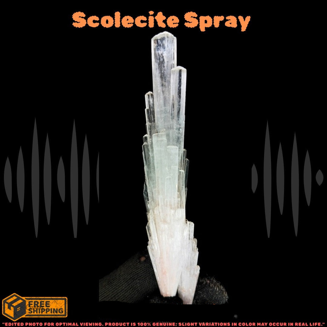 Scolecite Healing Crystal 18g Calming Stone for Meditation & Peace Reiki
