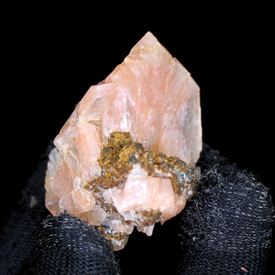 Stilbite Crystal Cluster 22g Natural Healing Mineral Specimen 3x4cm India