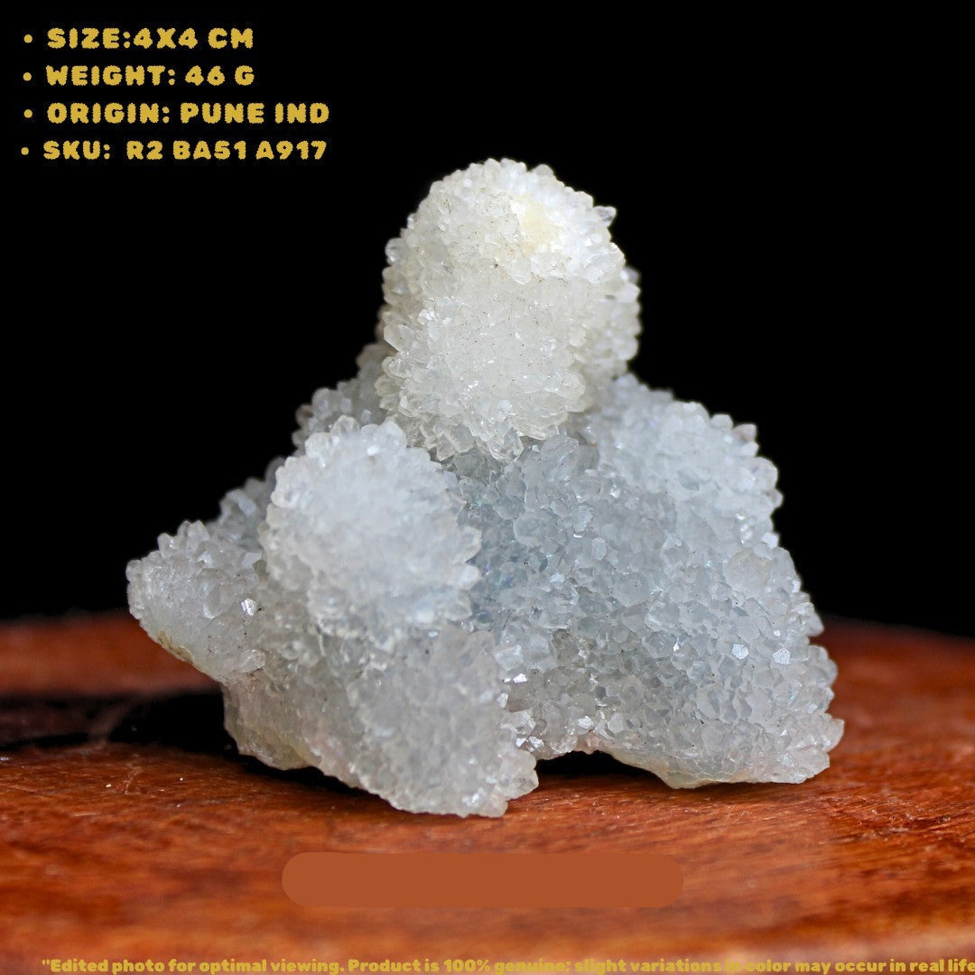 Rainbow Quartz Crystal 46g Aura Stone for Energy, Positivity & Meditation