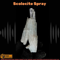 20g Natural Scolecite Crystal Cluster | Reiki Chakra, Vastu Healing Stone