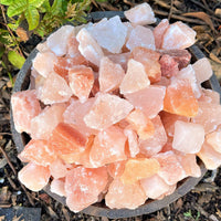 Natural Himalayan Salt Chunks: XL Large (Chunky Crystals, Pink Sea Salt, Rocks)