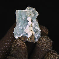 Apophyllite & Chalcedony Healing Crystal Energy Stone Cluster 28g India