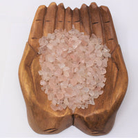 Rose Quartz Semi Tumbled Gemstone Mini Chips 6-8 mm, 'A' Grade Wholesale Lots