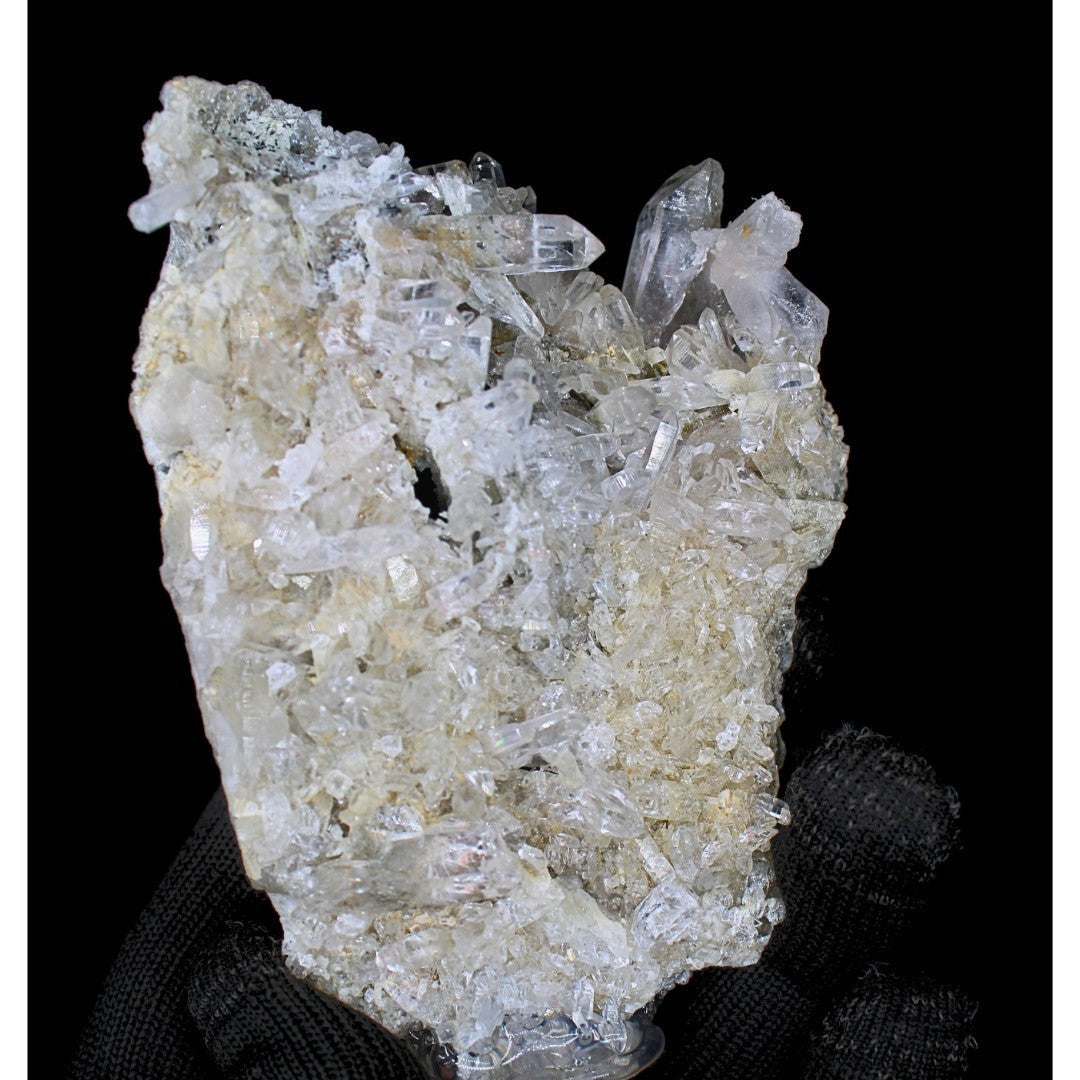 Himalayan Clear Quartz Cluster 192g Rare Mineral Specimen 11x8 cm India