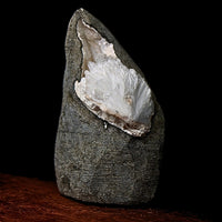 140g Scolecite Geode Natural Needle Crystal Cluster Mineral India 7x4cm