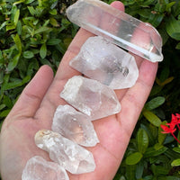 Natural Clear Quartz Crystal Points 1 to 3 Inches, Wholesale Bulk Lot