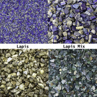 1/2 LB - 1 LB Tumbled Crystal Chips Bulk Gemstone Undrilled Beads Natural Stones