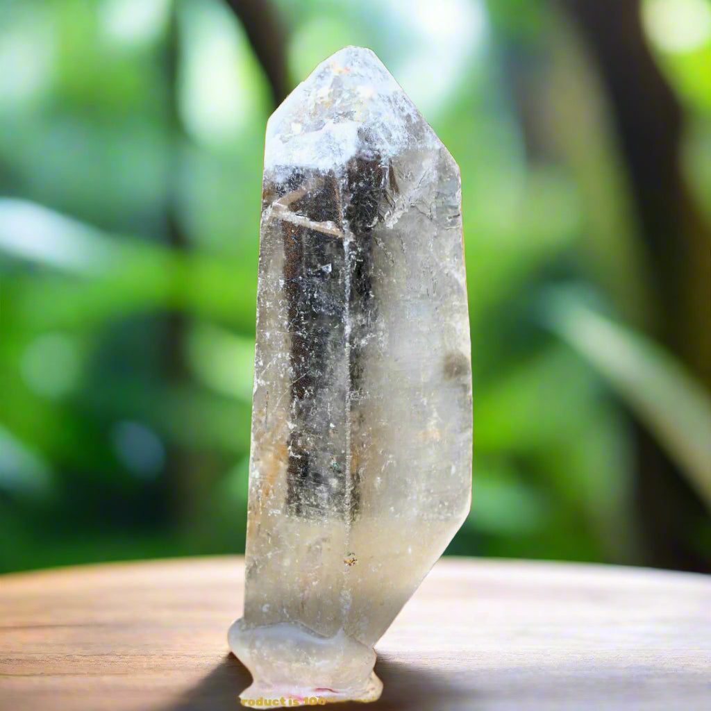 Smokey Quartz Healing Crystal Cluster 110g Energy Stone for Grounding & Protection
