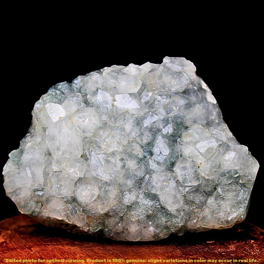 Rare 370g Apophyllite Crystal Cluster Natural Mineral Specimen India
