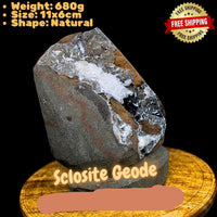 Rare Standing Scolecite Spray 680g Large Mineral Specimen Zeolite India