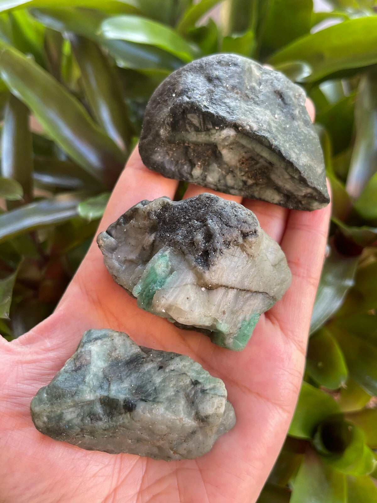 Grade A++ Large Emerald Rough Stones, 2 - 3 Inch Raw Emerald, Wholesale Bulk Lot