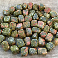 1/2 Lb Lot Tumbled Stones, 0.75-1.25" Crystal Healing Stones, Choose Stone Type